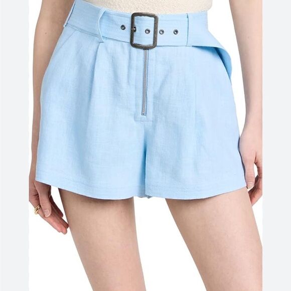NWT Ramy Brook Women's Gleirys Belted Shorts size 2 - Picture 4 of 13